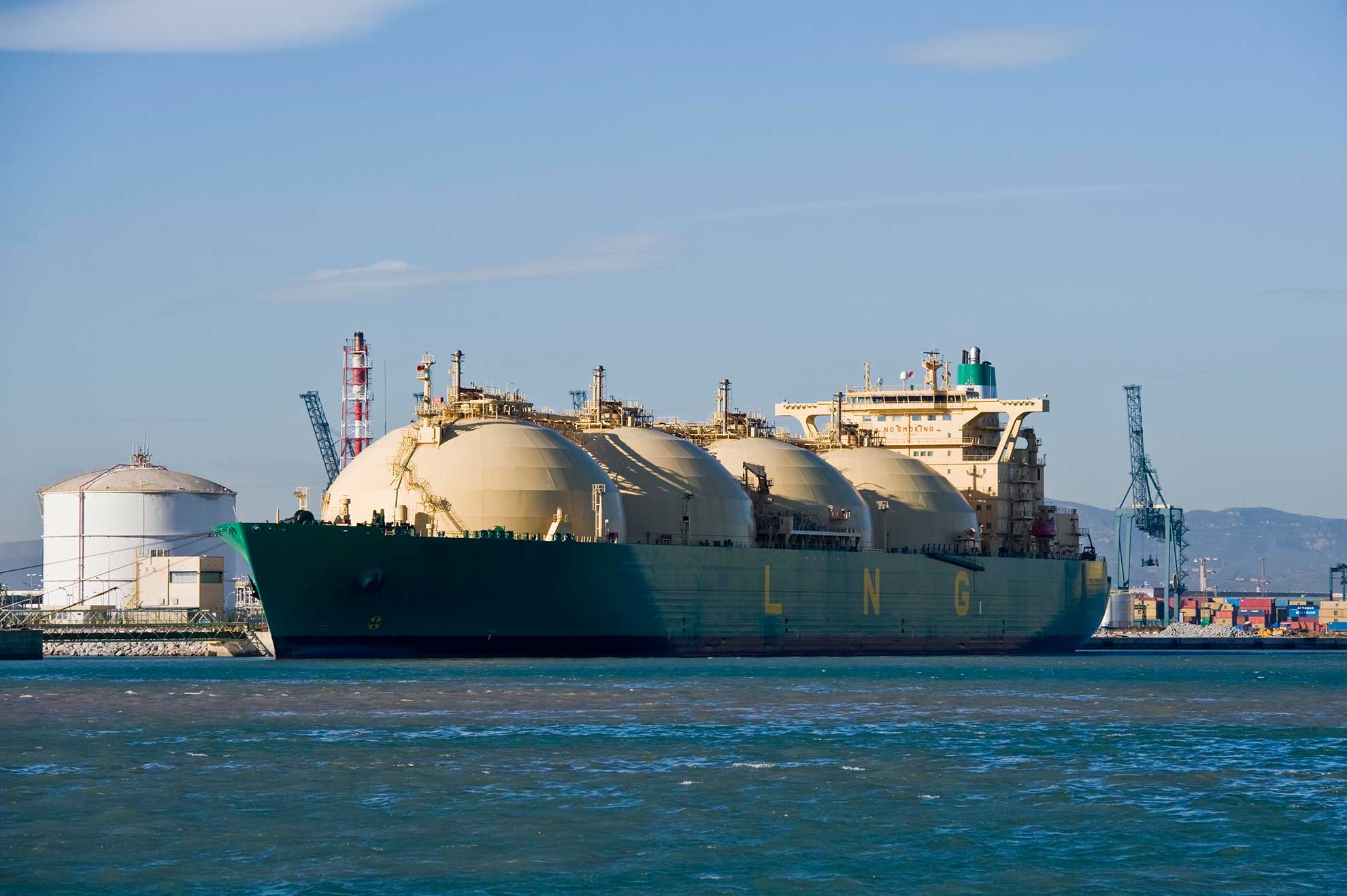 LNG Ship Repare Spain